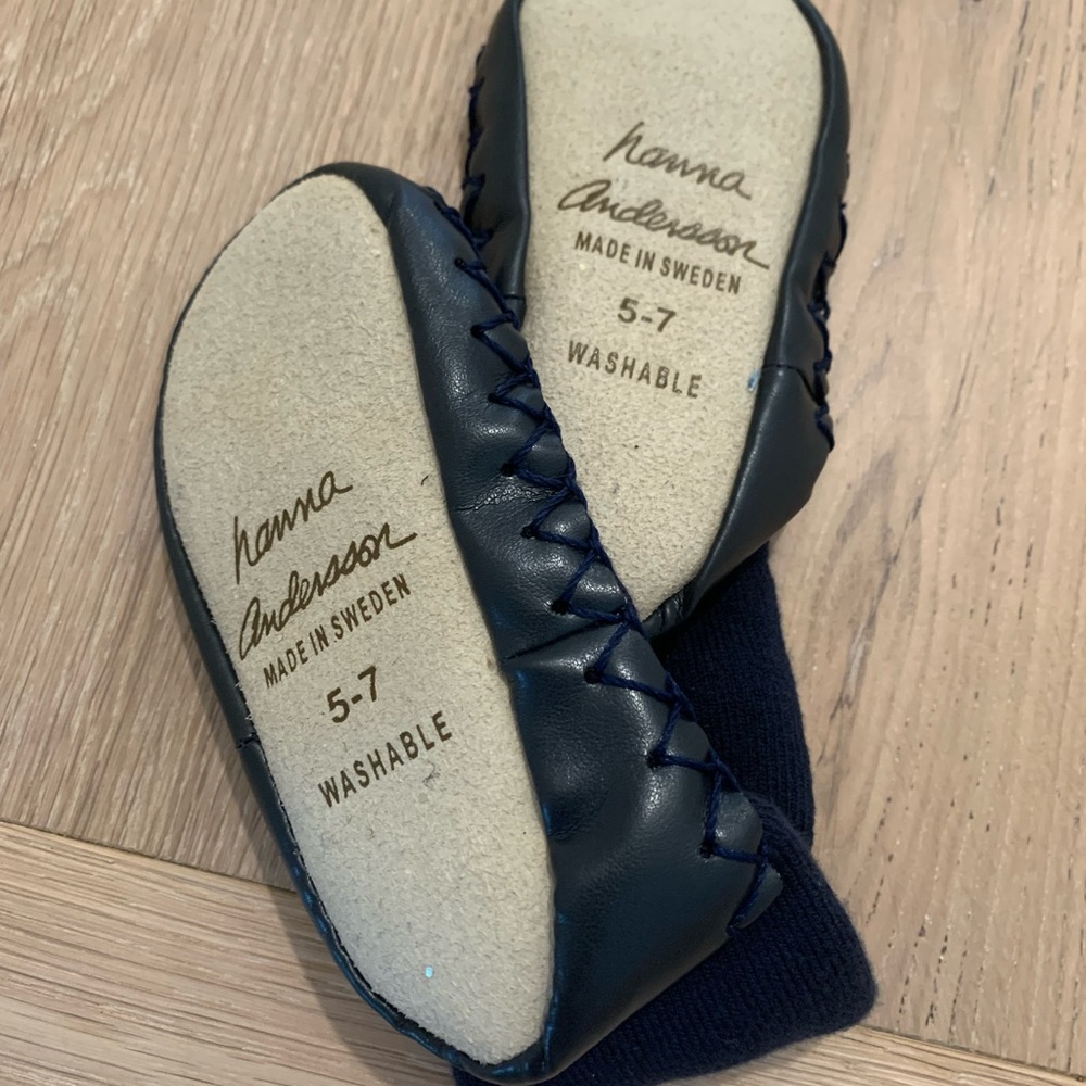 NWT Hanna Anderson toddler slipper size 5-7